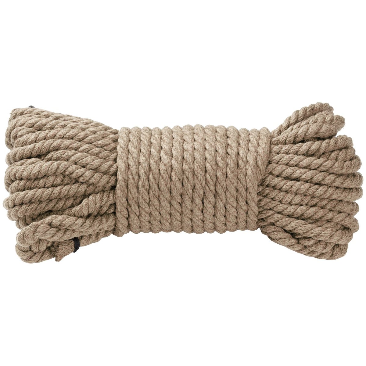 Doc Johnson Merci Bind & Tie 6 mm Hemp Bondage Rope 50 ft - Nude