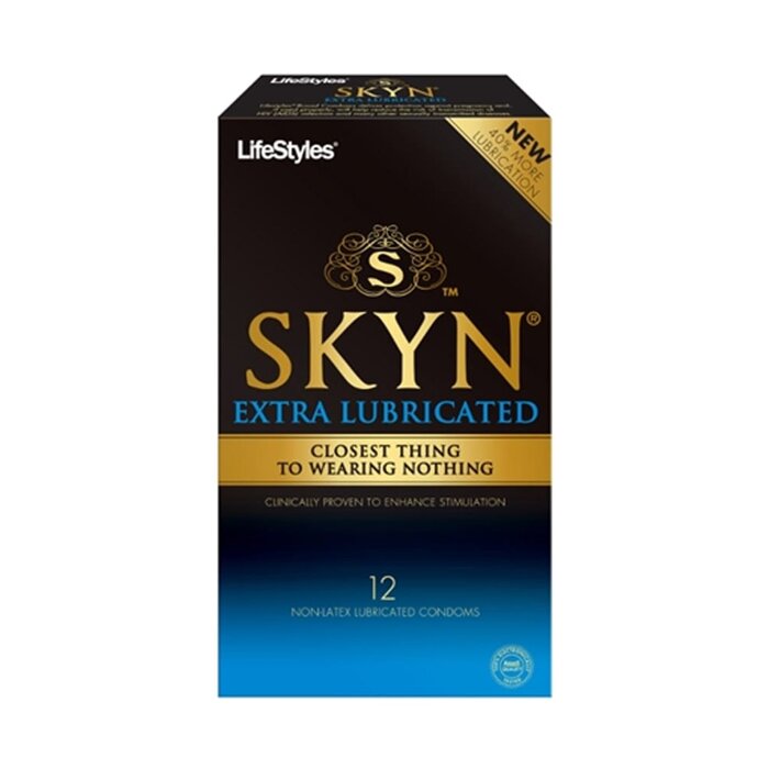Lifestyles SKYN Extra Lubricated Condoms - 12 Pack