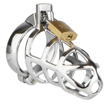 Man Trap Metal Chastity Cage