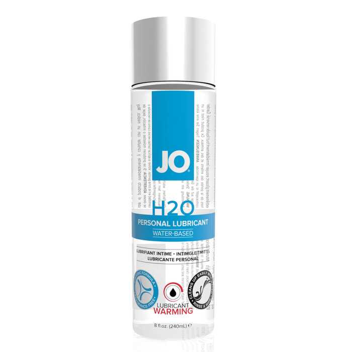 JO H2O Warming Lubricant - 8 oz.