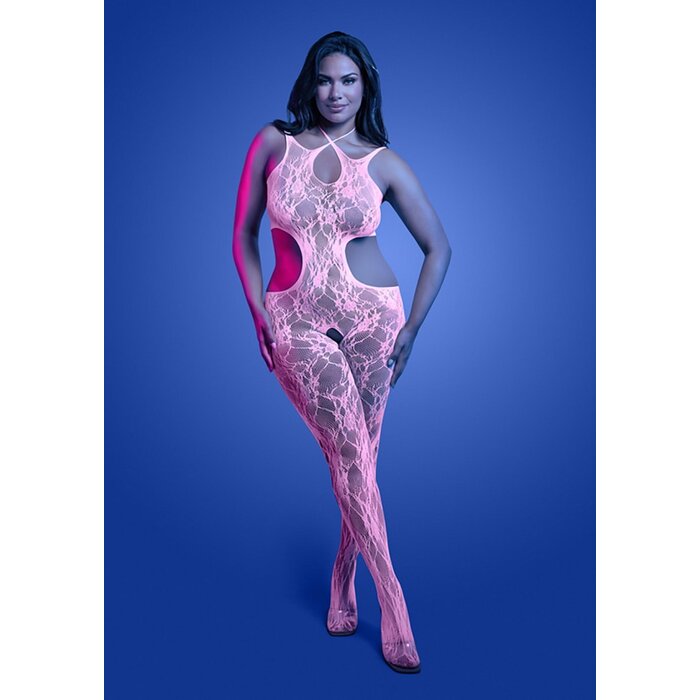 Equilibrium Crotchless Bodystocking - Queen Size