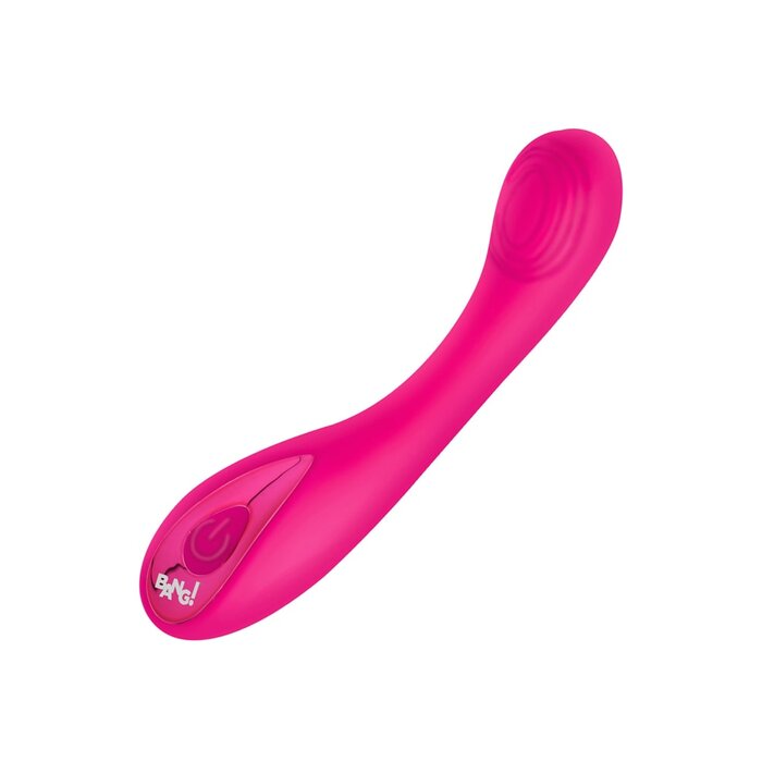Bang! Silicone G-Spot Vibrator - Pink