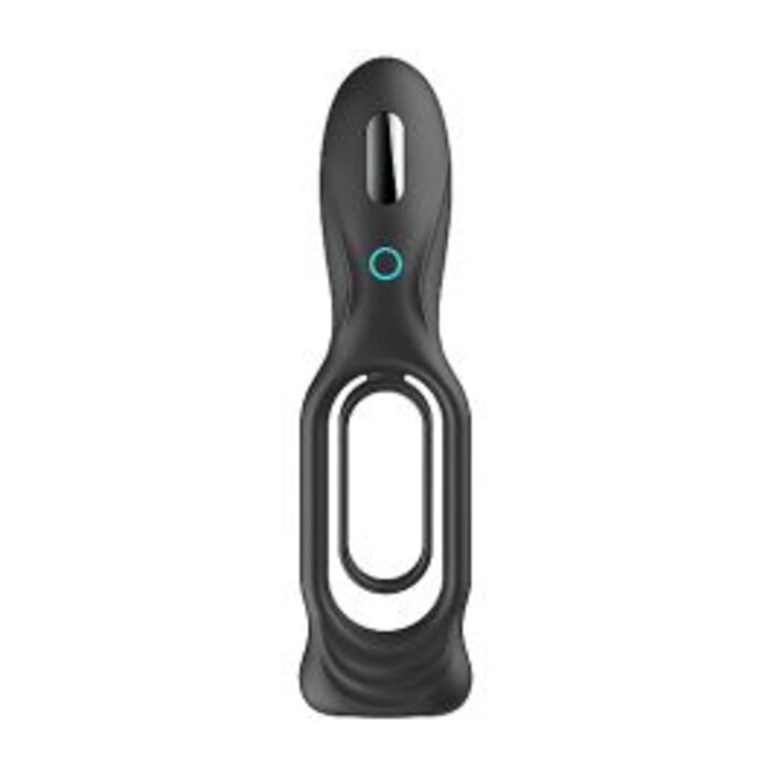 Sono No 88 Vibrating Rechargable Cock Ring - Black
