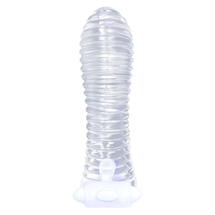 The 9's Vibrating Sextenders - Ribbed
