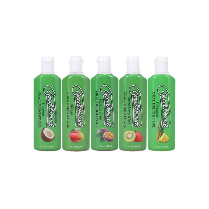 GoodHead - Oral Delight Tropical Fruits Gel - 5 Pack