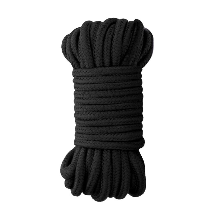 Ouch! Japanese Silk Rope - 10 Meters - Black