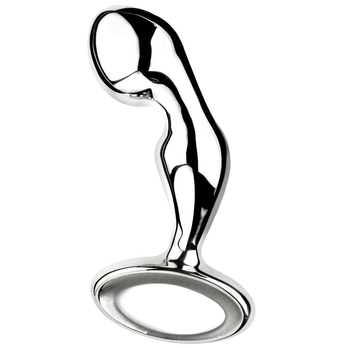 Njoy Pfun Prostate Steel Plug 4.3 Inch - Silver