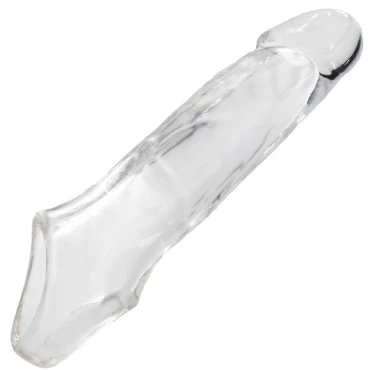 Uprising Clear Cock Extender Sleeve - 8INCH