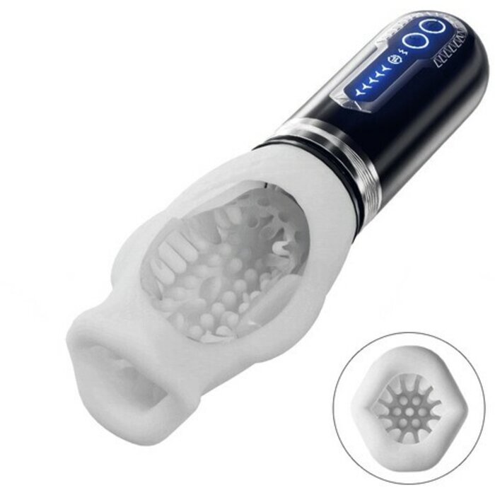 Tornado 3.0 - Dual Motor Oralsex Analog Masturbator 7 Vibrations 5 Retractions 5 Rotations