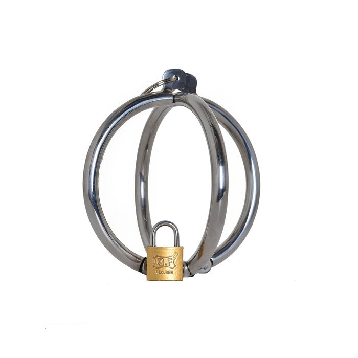 Men's Criss Cross Steel Cuffs