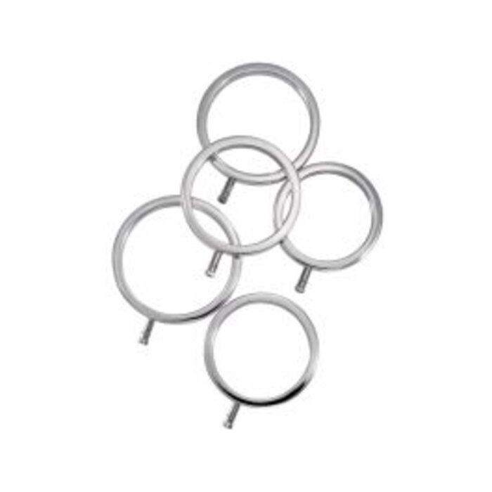 ElectraStim Solid Metal Cock Ring Set - 5 Sizes