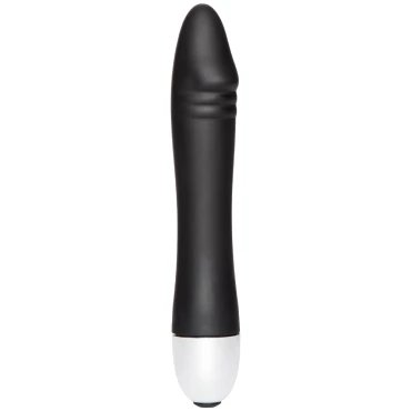 Thrill Me 12 Speed Black Classic Dildo Vibrator