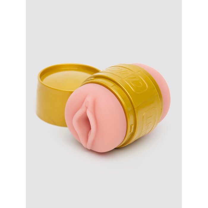 Fleshlight QUICKSHOT Stamina Training Unit Compact Male Masturbator - Flesh Pink
