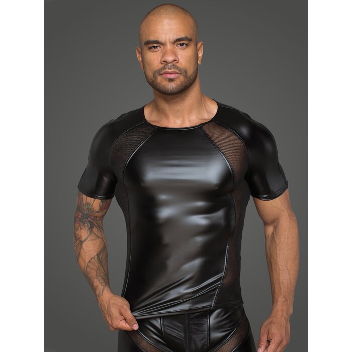 Men's Powerwetlook T-Shirt With Net Inserts