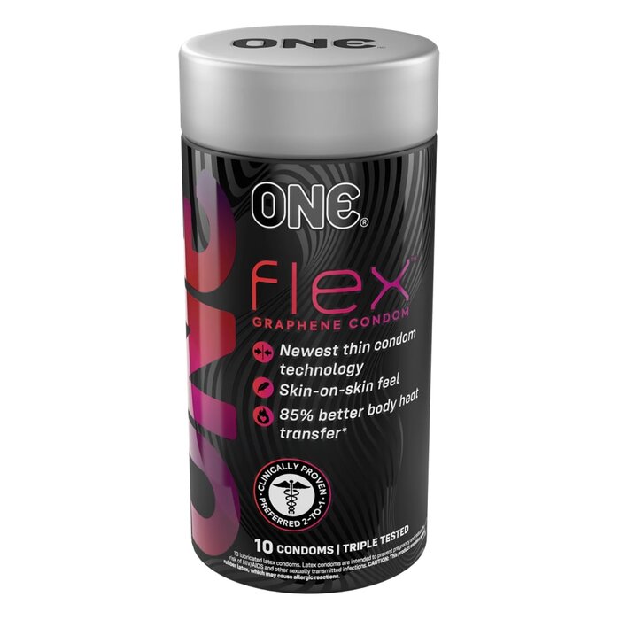 One Flex Graphene Condoms - 10 Count