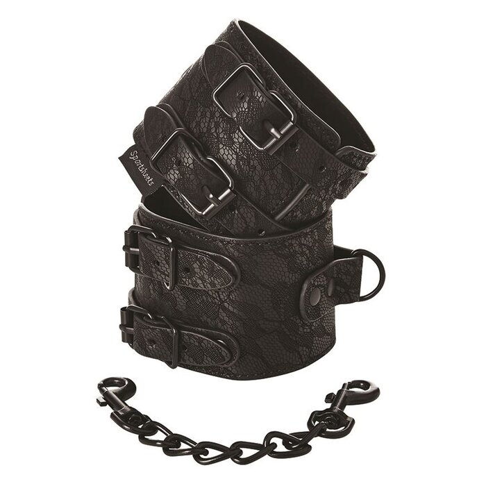 Sincerely Lace Double Strap Handcuffs
