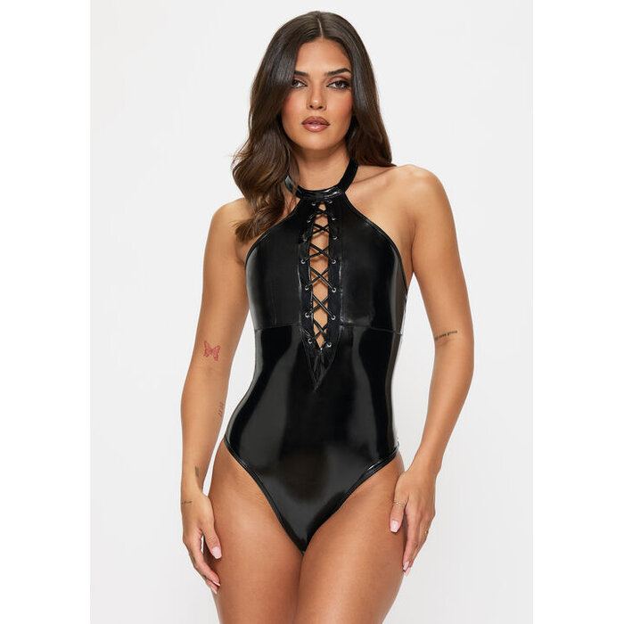Ann Summers Fixation Crotchless Body, Black