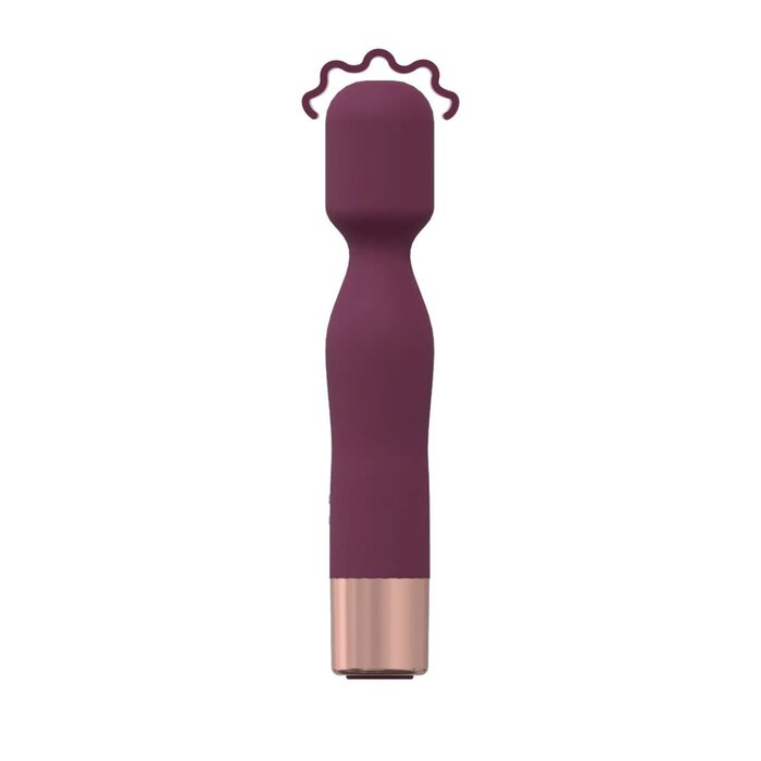 Mini Classic Wand Vibrator - Burgundy