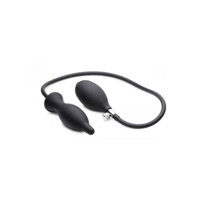 Dark Inflator Inflatable Anal Plug