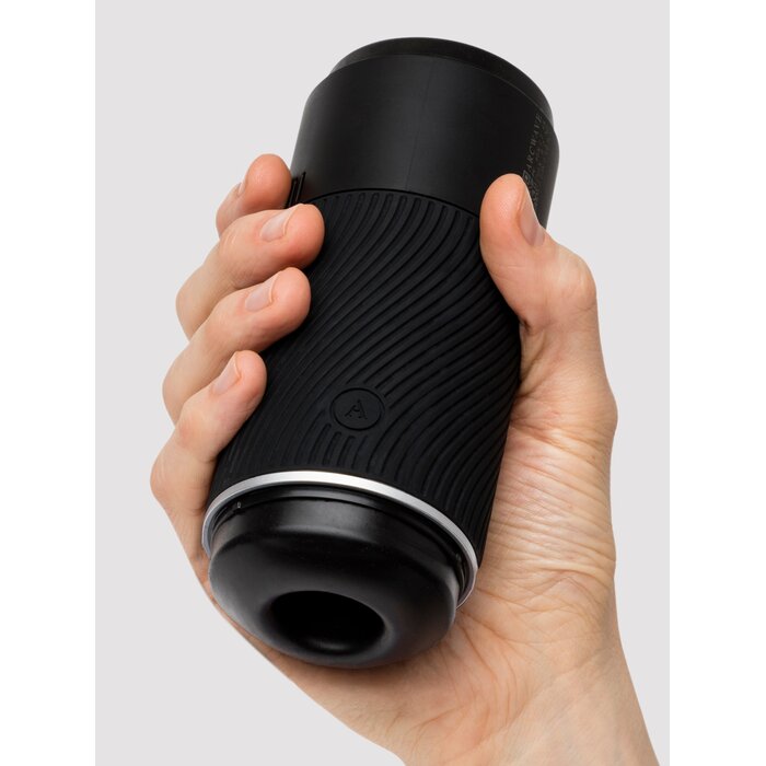 Arcwave Pow Silicone Dual-Entrance Suction Control Male Masturbator - Black