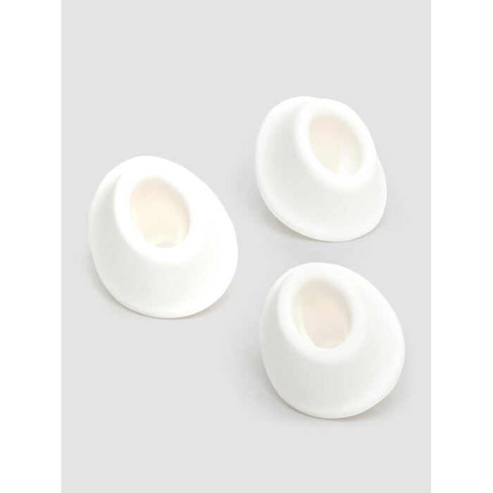 Womanizer Vibrator Replacement Heads Small (3 Pack) - White