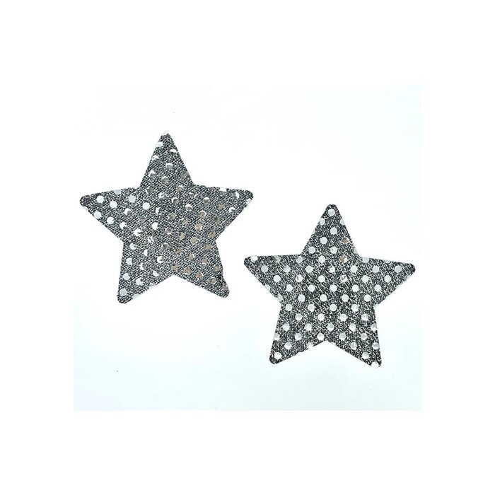 Sequence Star Pasties - Silver