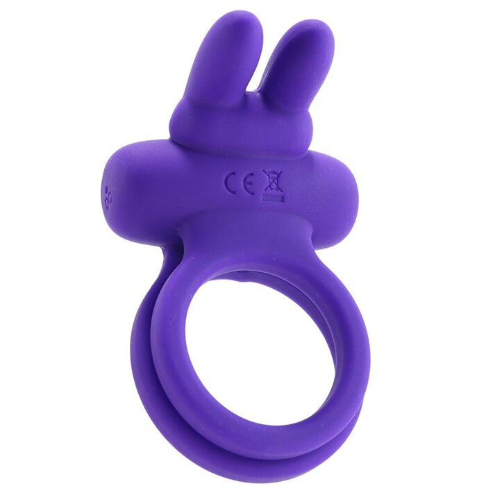 Silicone Rechargeable Dual Rockin' Rabbit Cock Ring