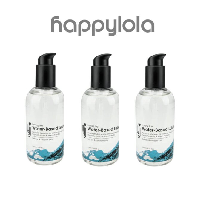 3 x Loving Joy Water Based Lubricant