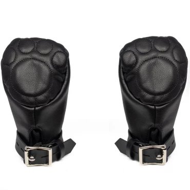 Pup's Best Friend Paw Bondage Mitts