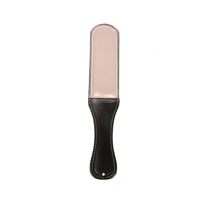 Black & Grey Padded Leather Paddle