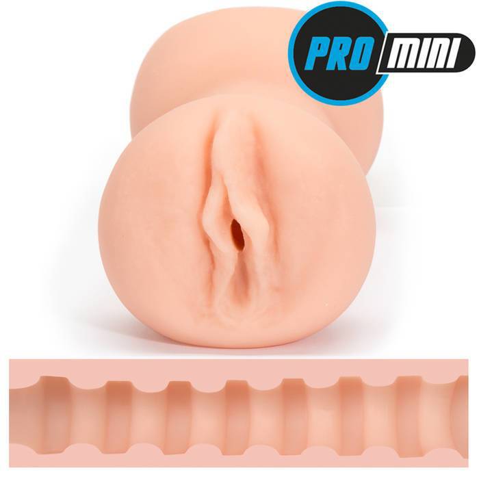 THRUST Pro Mini Dana Ribbed Pocket Pussy and Ass 230g