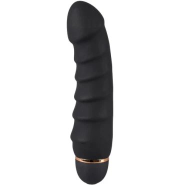 Over The Ridge Black Silicone 20-Speed Vibrator