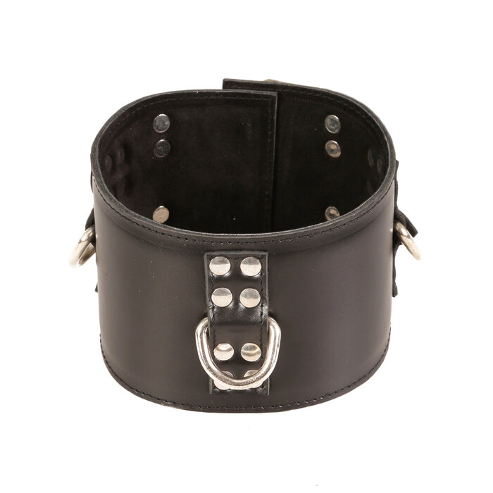 Leather 3 Ring Posture Collar