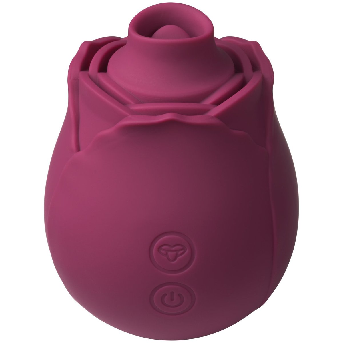 Skins Rose Buddies The Rose Flutterz Clitoris Vibrator - Fuchsia