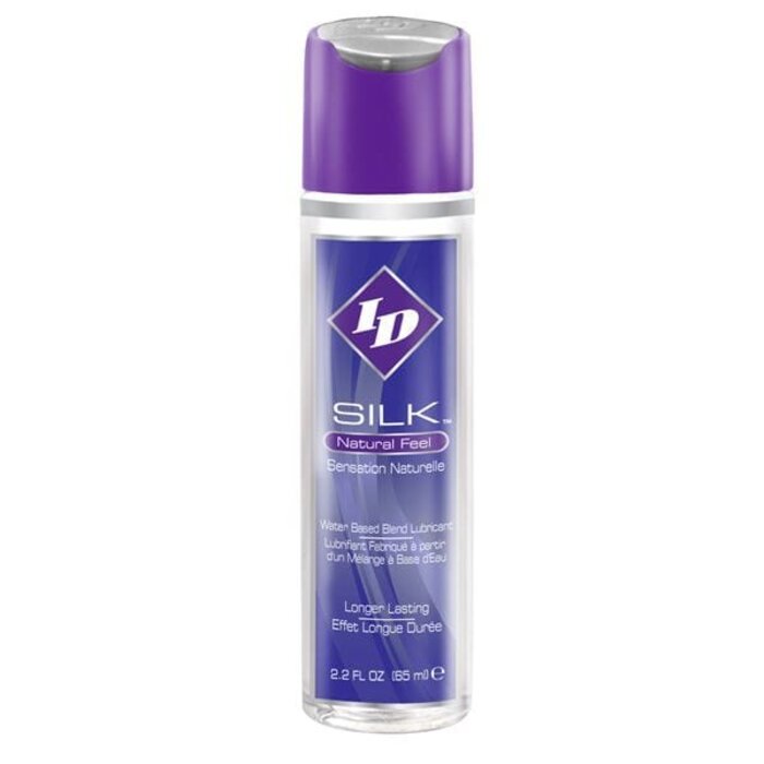 ID Silk Water Based Lubricant: Long Lasting Hybrid Formula (2.2 floz)