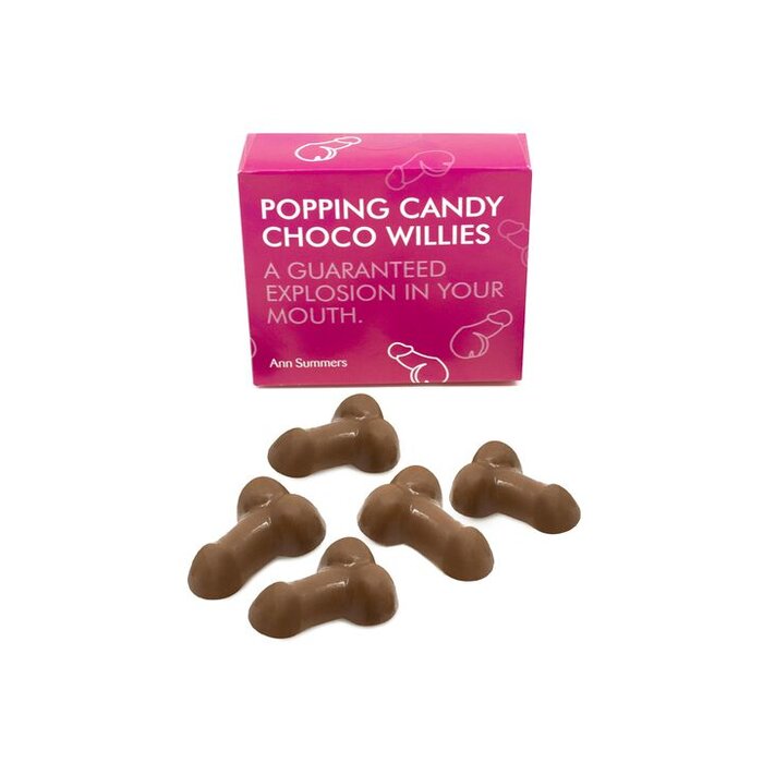 Ann Summers Popping Candy Milk Chocolate Willies Rude Edible Sweets
