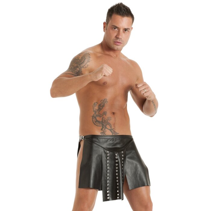 Gunn Leatherette Kilt
