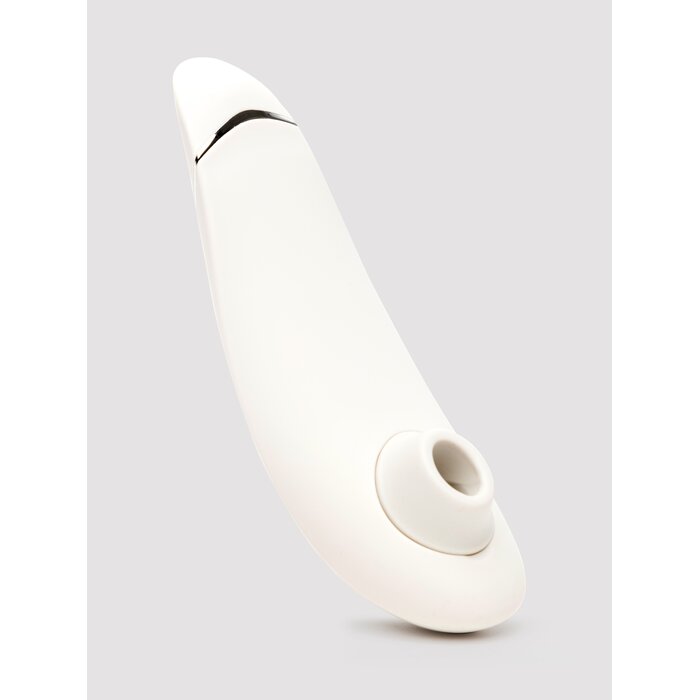 Womanizer Premium 2 Rechargeable Smart Silence Clitoral Suction Stimulator - Grey