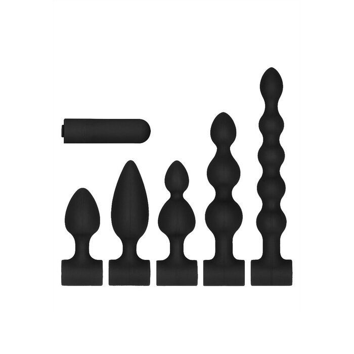 Rechargeable Silicone Anal Set