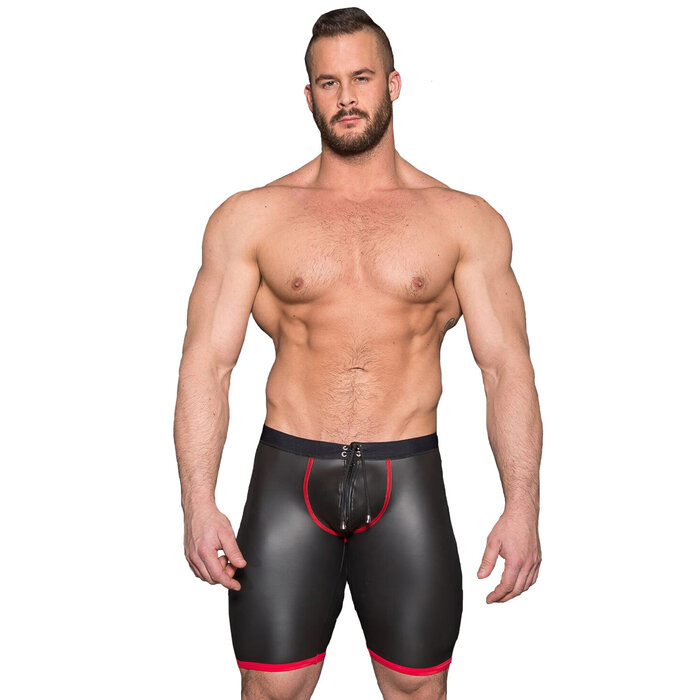 Rick Open Back Neoprene Shorts