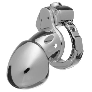 Denied Access Stainless Steel Chastity Cage