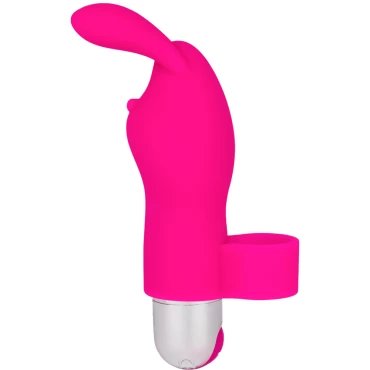 Rompette Pink Rabbit Rechargeable 10-Speed Finger Vibrator