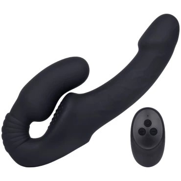 The Joyrider Remote Vibrating Strapless Strap-On
