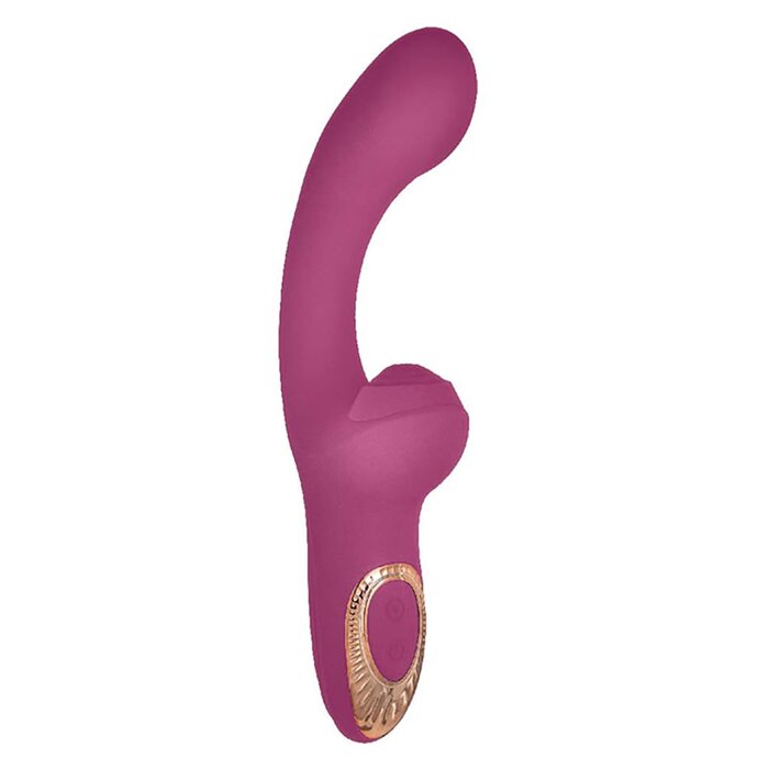 Blaze Heat-Up Thumper Massager - Eggplant