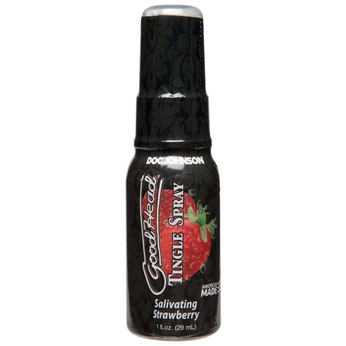 GoodHead Tingle Spray - Salivating Strawberry - 1 oz.