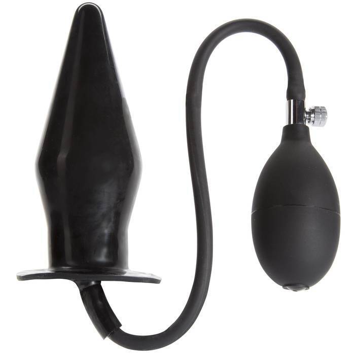 Cock Locker Large Inflatable Butt Plug 7.5 Inch