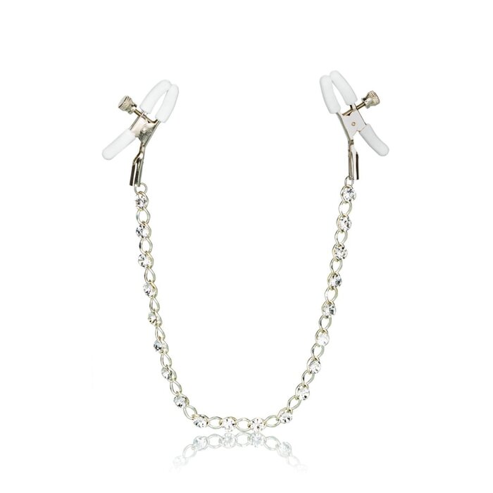 Nipple Play Crystal Chain Nipple Clamps
