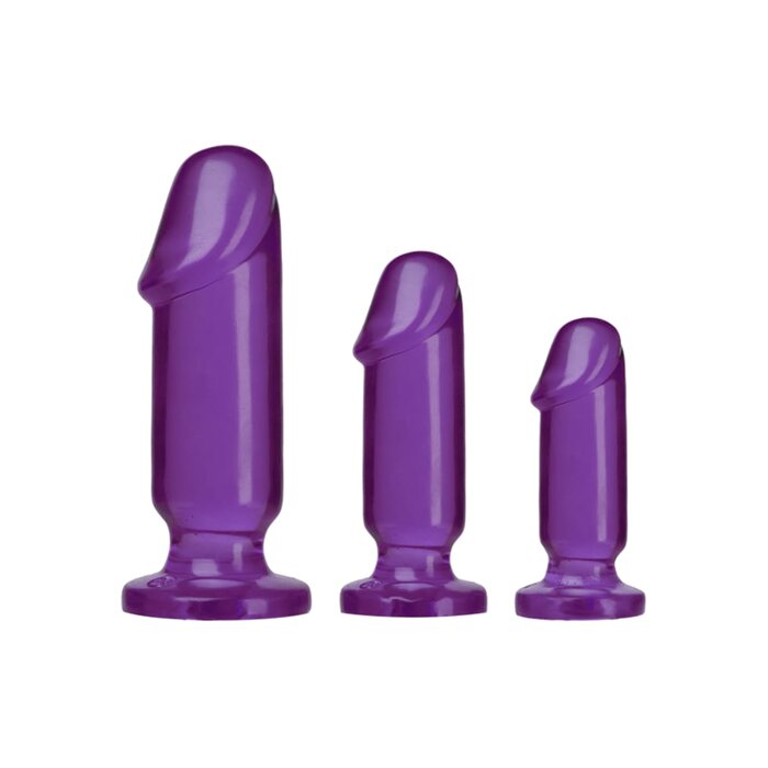 Crystal Jellies® Anal Starter Kit - Purple