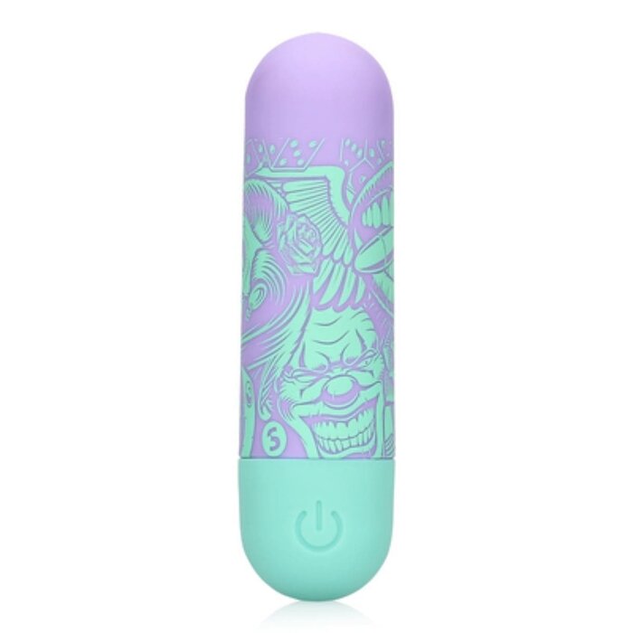 S-Line Lip Off Some Steam Bullet Vibrator Green Purple - Vibrator