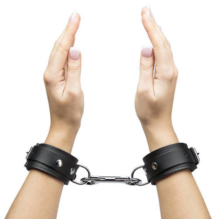 Bondage Boutique Soft Leather Handcuffs